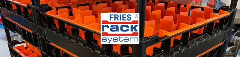 Fries Rack-System - Glserkrbe 50x50 cm auch in Schwarz