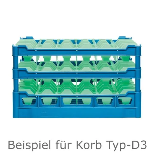 Fries Rack Gläserkorb Typ D3-4x5 für 20 Gläser