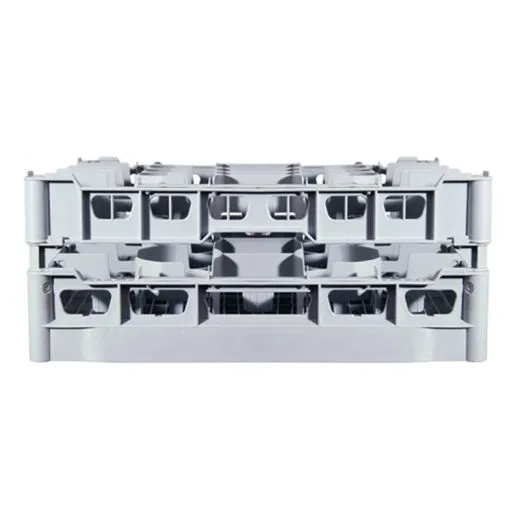 FriesRack Glserkorb 50x50 cm KH-20 - stabiles, graues Glserrack fr 20 Glser mit grauem Toprahmen. Ideal fr sicheren Glastransport, Splen und Einsatz in Catering, Hotel und Messegastronomie.