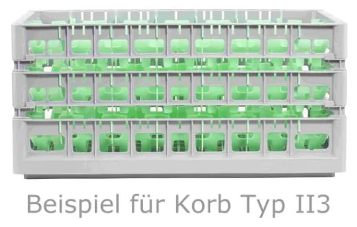 Fries Rack Korb II3 fr 10 Glser Glashhe bis 240 mm