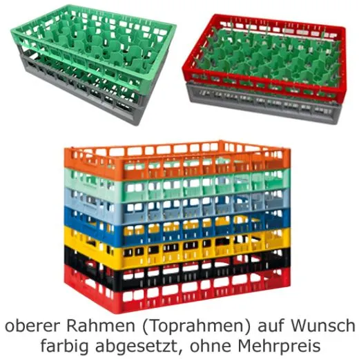 Fries Rack Korb M f�r 15 Gl�ser Glash�he bis 200 mm