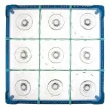 Fries Rack Gl�serkorb Typ A-3x3 f�r 09 Gl�ser