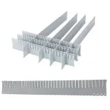 L�ngsteiler Universal - H�he 70 mm grau PP - Breite 560 mm