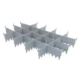 Fries Rack Fachung 4x5 f�r Korb 60x40 cm