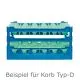 Fries Rack Gläserkorb Typ D-4x5 für 20 Gläser