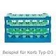 Fries Rack Gl�serkorb Typ D3-3x4 f�r 12 Gl�ser