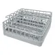 Fries Rack - Glserkorb Basys R 500-5GR - Komplett Set - 1 Basiskorb 50x50 und 5 Glasrelax GR500 - Kombi- oder Universalsplkorb fr Glser Korbgre: 500x500 mm