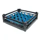 FriesRack Gl�serkorb 50x50 cm Typ S-5x5 - stabiles, edles schwarzes Gl�serrack mit schwarzem Toprahmen. Ideal f�r Wassergl�ser. Rack System 500 zum sicheren Lagern, Sp�len und Transportieren von Gl�sern in Event, Catering und Messegastronomie.