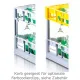 FriesRack System 500, Gl�serkorb mit Farbcodierclips, auch beschriftet. Optimale Identifikation & Organisation f�r Gastronomie, Hotels und Event-Catering.