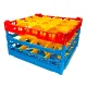 Fries Rack Gl�serkorb Typ DH3-4x4 f�r 16 Gl�ser