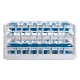 FriesRack System 600 - Gl�serkorb Typ CZ-24: Profi-Kunststoff-Gl�serrack 60x40 cm f�r 24 Gl�ser von 220 bis 280 mm H�he. Ideal f�r Gastronomie, Catering, Klinik, Hotel und Labor.