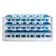 FriesRack System 600 - Gl�serkorb Typ CZ3-24: Profi-Kunststoff-Gl�serrack 60x40 cm f�r 24 Gl�ser von 220 bis 280 mm H�he. Ideal f�r Gastronomie, Catering, Klinik, Hotel und Labor.