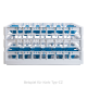 FriesRack System 600 - Gl�serkorb Typ CZ-40: Profi-Kunststoff-Gl�serrack 60x40 cm f�r 40 Gl�ser von 220 bis 280 mm H�he. Ideal f�r Gastronomie, Catering, Klinik, Hotel und Labor.