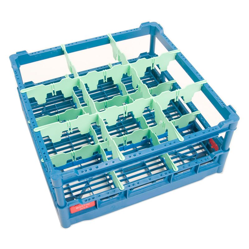 C-3x3 Fries Rack Gläserkorb für 9 Gläser Korbgröße 50x50 cm, L-9F