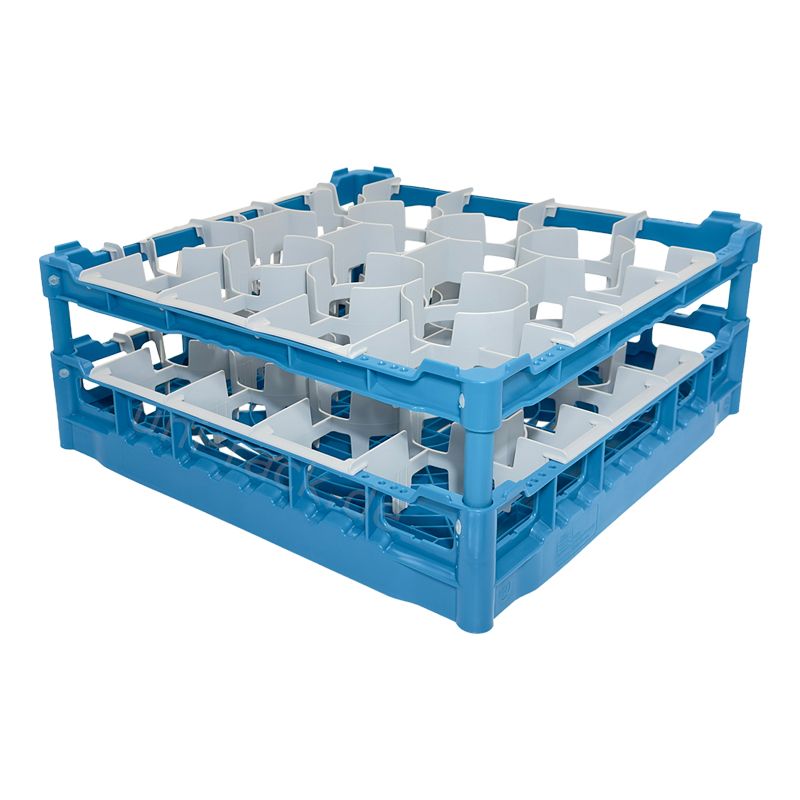 C-20 Fries Rack Gläserkorb 20 Gläser Korb 50x50cm meiko