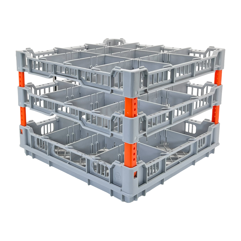 Ld3 Storage Rack LD3-3x4 Fries Rack System Gläserkorb 40x40cm für 12 hohe Gläser