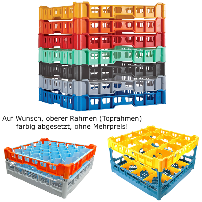 CLX-25-230 Fries Rack Gläserrack Gläserspülkorb LH für 25 Gläser