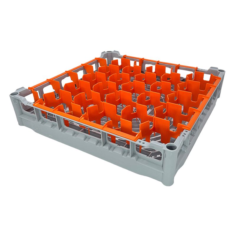 A-30 Fries Rack Gläserkorb 50x50 cm für 30 Gläser bis Höhe 72 mm