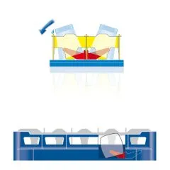 Fries Rack Glserkorb Typ E-3x4 fr 12 Glser