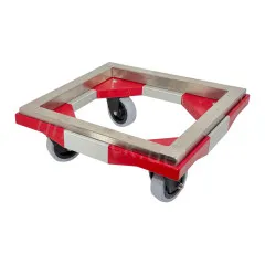 Edelstahl Einlegerahmen fr Transportrolli ROL400
