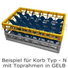 Fries Rack Korb N fr 12 Glser Glashhe bis 185 mm