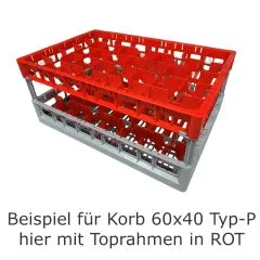Fries Rack Korb P fr 12 Glser Glashhe bis 245 mm