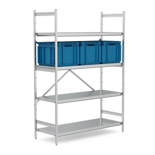 Hupfer Regalsysteme auch geeignet f�r die Lagerung von 60c40 cm K�rben und Beh�lter